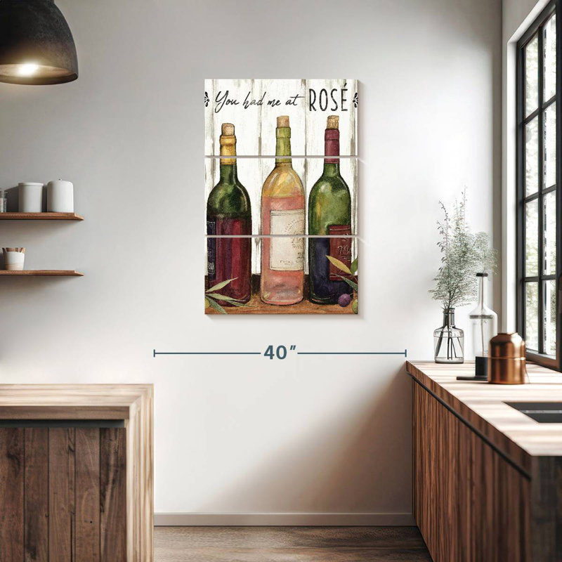 Yarlin Wine Bottles, 38" H x 24" W