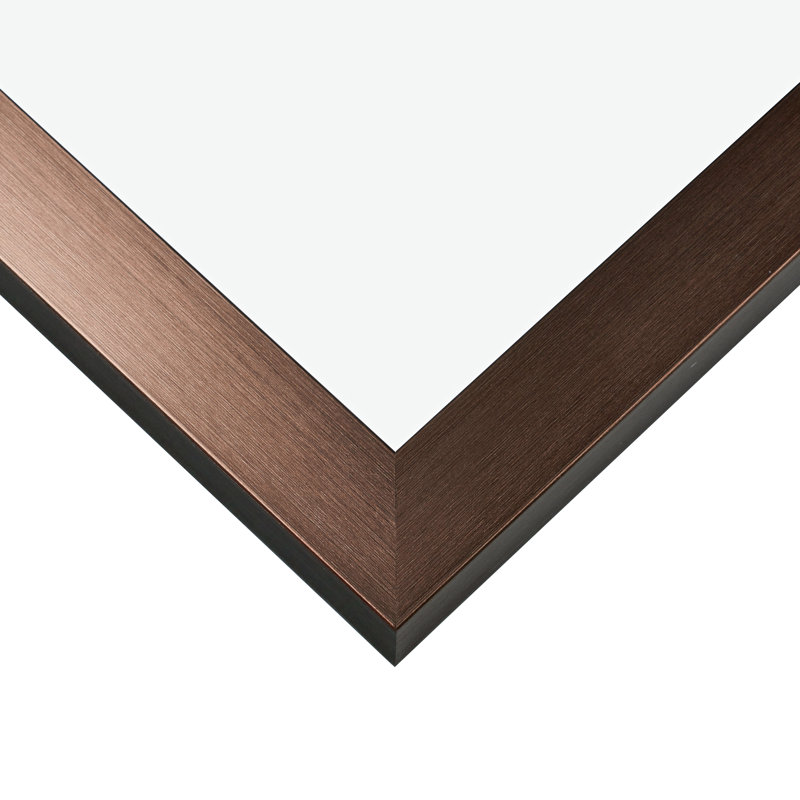 Cadre pour photo simple Blairs, Bronze, 13 po x 19 po emmêlé à 9 po x 13 po