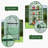 39''W x 17''D × 63''H Small Hobby Greenhouse-116241458