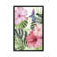 «Hibiscus & Hummingbird I» par Jennifer Paxton Parker - reproduction d'art-55984411-55984407-55984409