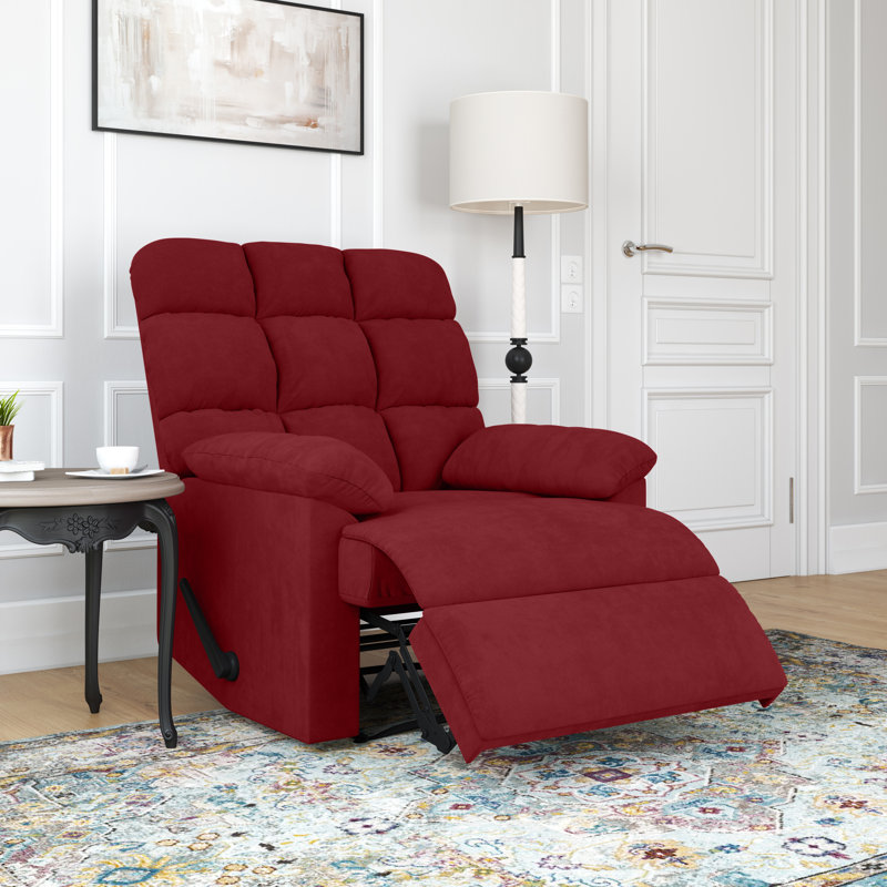 Eger Recliner, Crimson Red