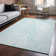 Premium Machine Washable Cerrito AMF591 Aqua Rug