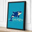Leaping Orca Coastal - Wrapped Canvas-1151697608-1151697615
