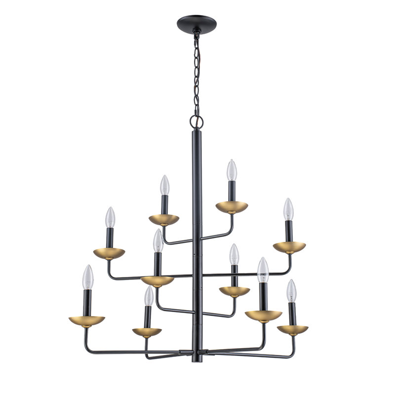 Lustre 10 lumières Modern Farmhouse