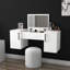 Makeup Vanity with Mirror Eleftherakos