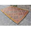 Tapis de salle à manger, tapis turc, kilim, tapis rétro, tapis oriental orange, tapis Oushak