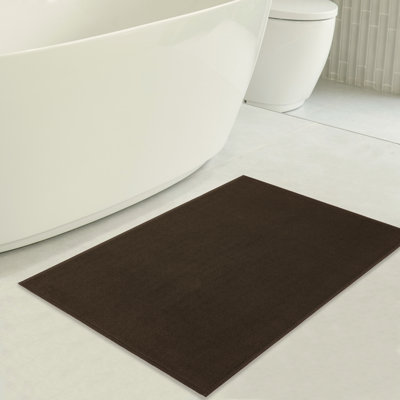 Tapis pour salle de bain 100% coton Chemung