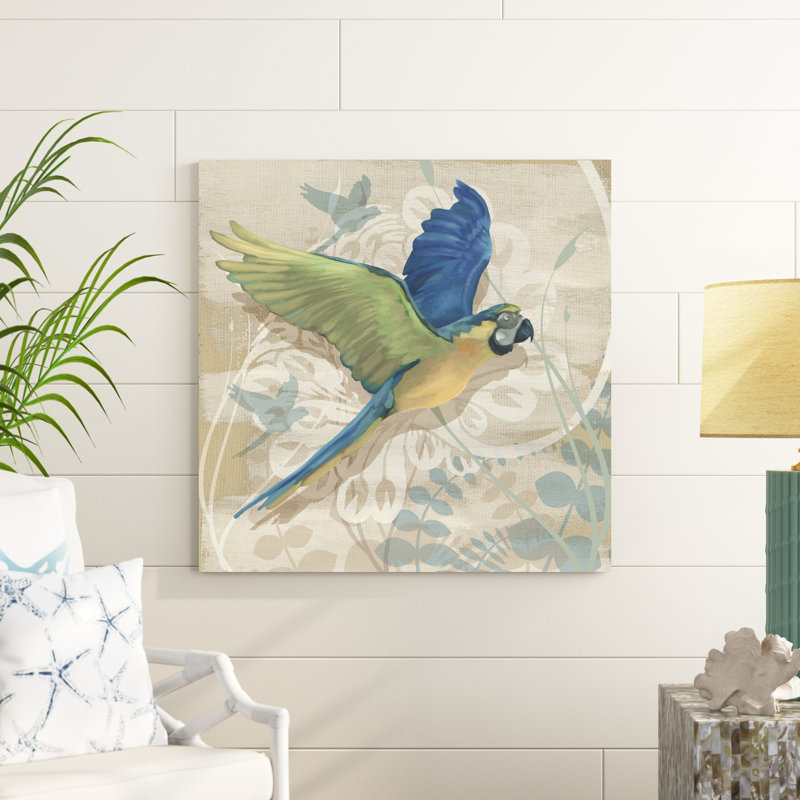Parrot Society I, H 36 po x l 36 po x P 1,25 po
