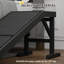 Marchepied pour rampe pour chien, noir