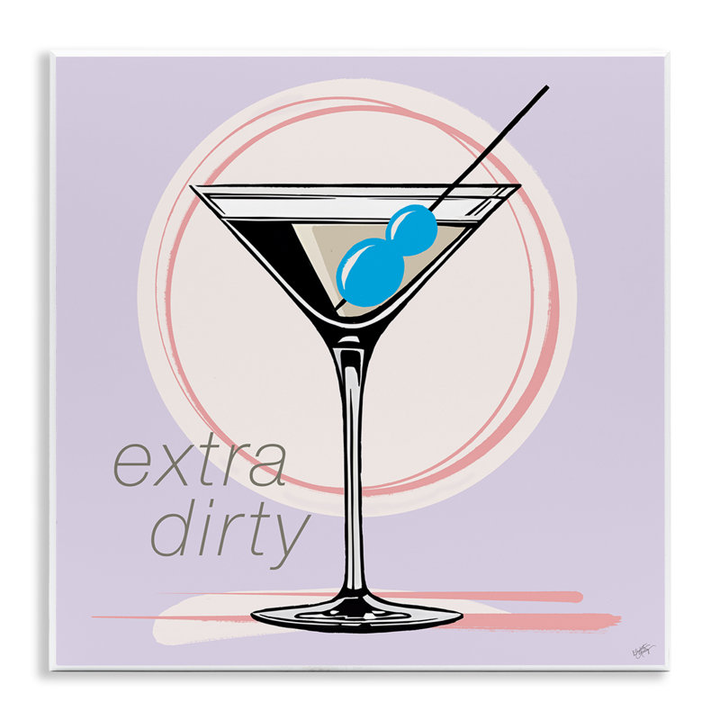 Art mural extra-sale Martini par Elizabeth Medley