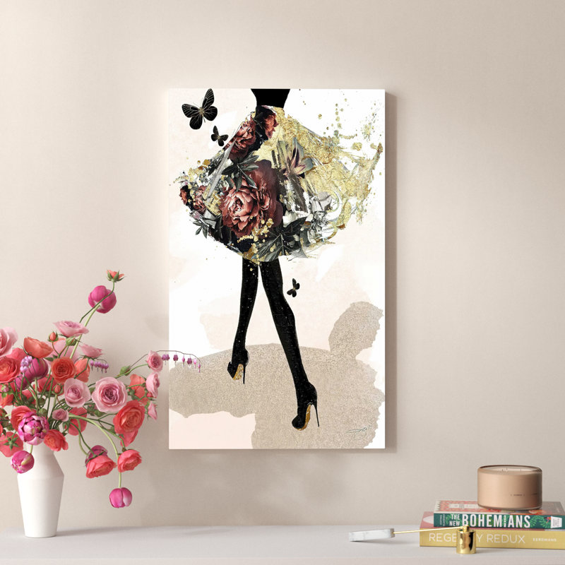 «Walk Away 2» par By Jodi - impression, Toile tendue, H 30 po x l 18 po x P 1 po