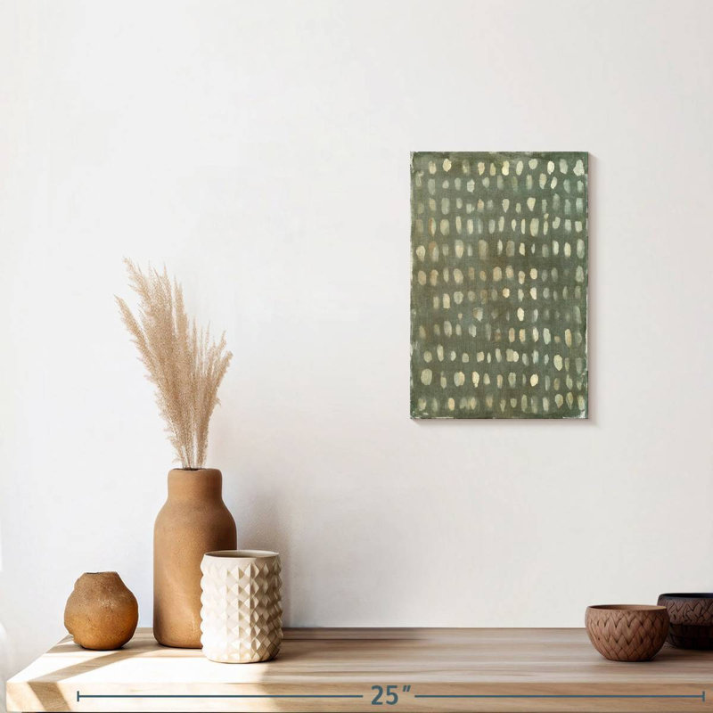 Oval Dot Pattern, 12" H x 8" W