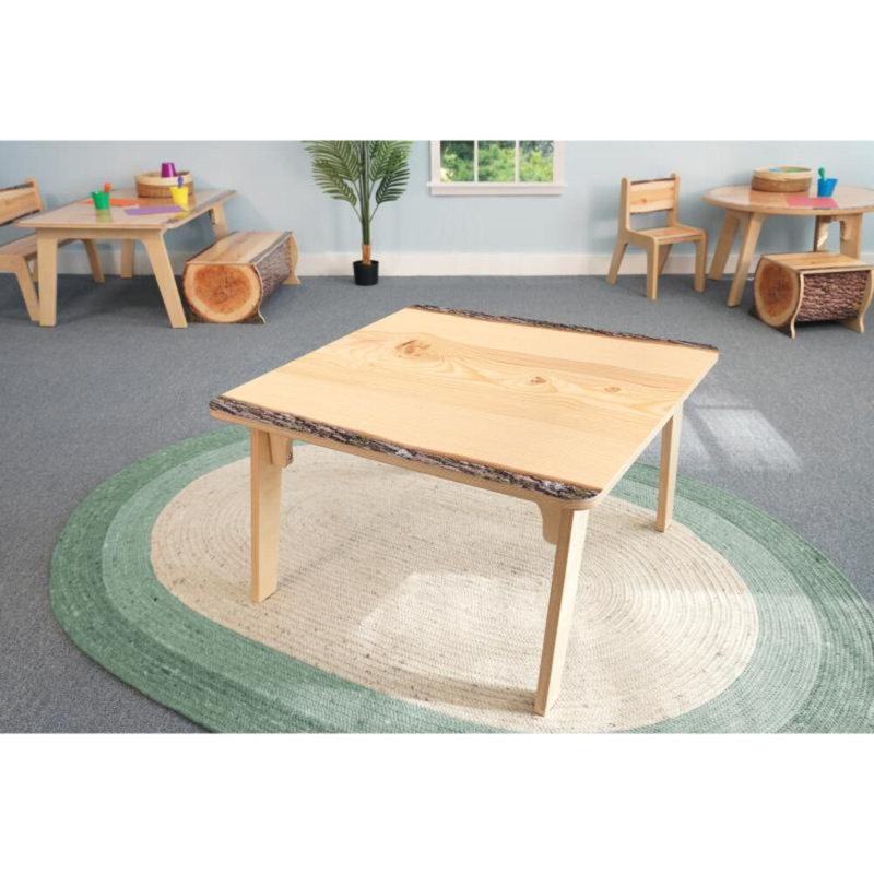 Table d'activités Live Edge, H 22 po x L 35 po x l 35 po