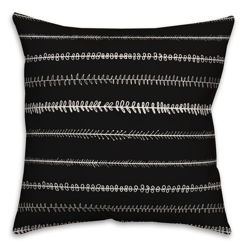 Lines Square Pillow Cover & Insert
