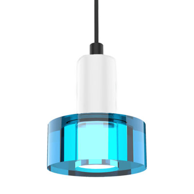 1 - Light Single Drum LED Pendant