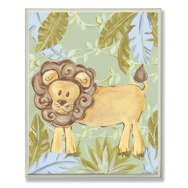 Plaque décorative Lion