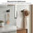 6-Piece Bathroom Hardware Set in Matte Black-100351490