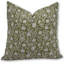 Block Print Throw Pillow Cover, 3 Thick Linen Decorative Cushion Cover-72727130