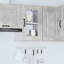 Kitchen Wall Cabinet With Glass Door Kalmar Engineered Wood-1238866947