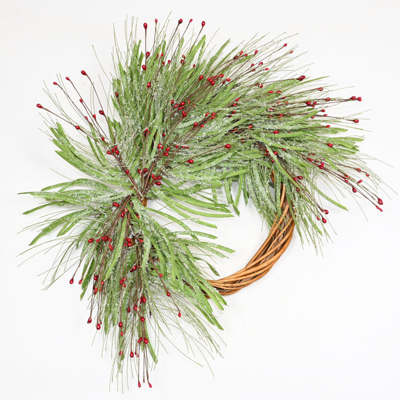 Couronne de Noël artificielle 26 po Frozon