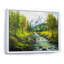 «Beautiful Spring River In Mountain III», décoration murale traditionnelle sur toile-1096209340-1096209320