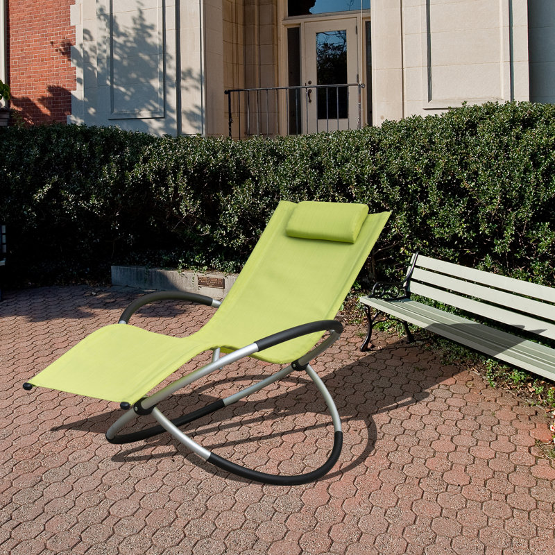 Asenith Folding Zero Gravity Chair, Green