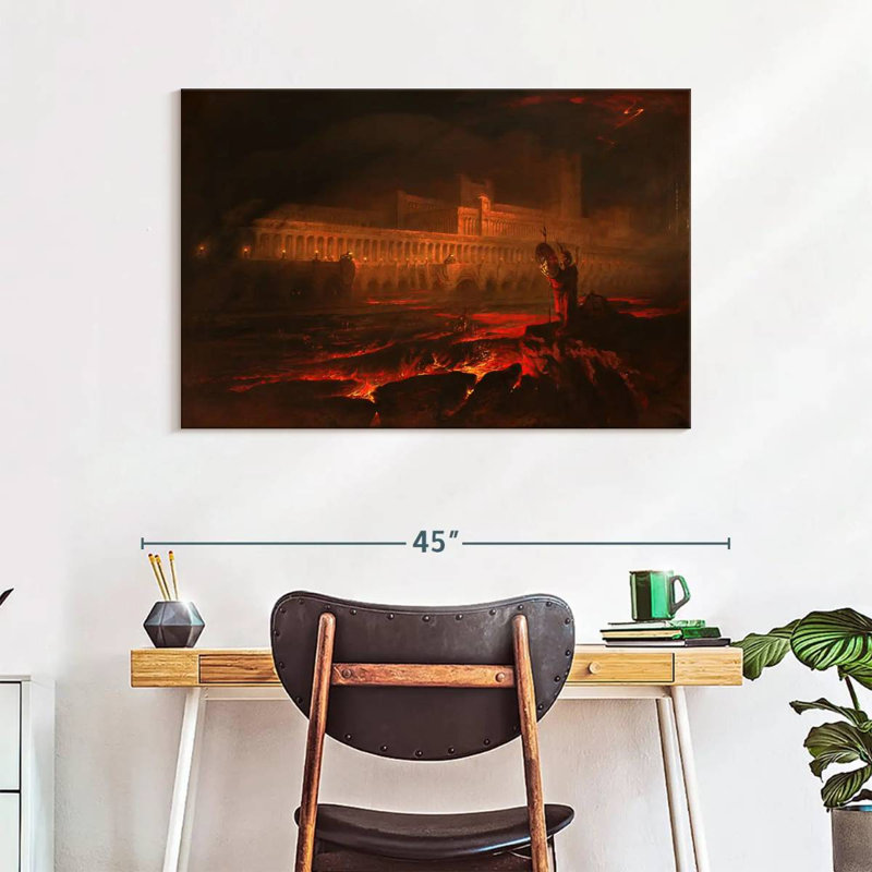 Kelan Le Pandemonium, 26" H x 39" W
