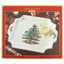 Spode Christmas Tree Square Handled Platter 12.5"