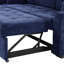 Canapé-lit escamotable en forme de L 82,6 po avec roulettes-121104485