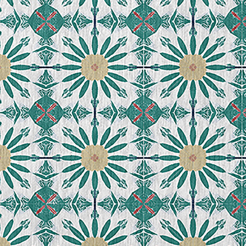 Chenille Geometric Rug
