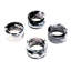 Lucente Tortoise Shell Resin Napkin Ring Set-106325323