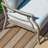 Lamando Patio Aluminum Sofa With Olefin Cushions