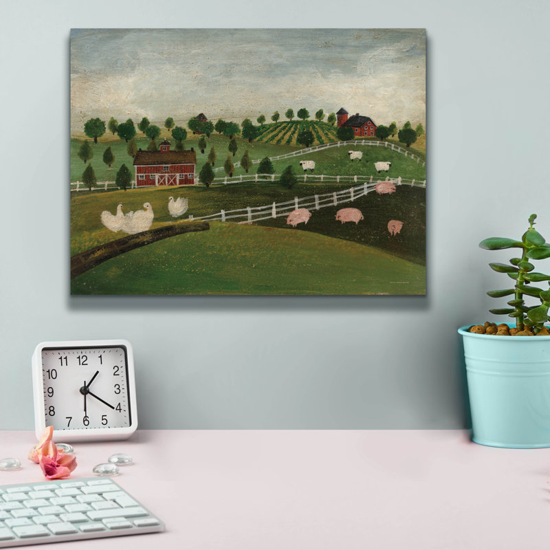 «August Day®» par David Carter, H 12 po x l 16 po x P 0,75 po