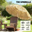 Parasol d'extérieur, parasol de jardin extérieur de style hawaïen, parasol de patio
