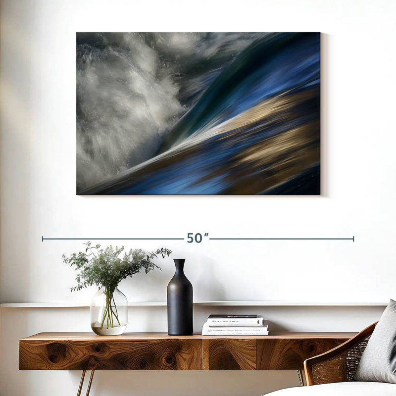 Alvord River Wave, H 26 po x l 39 po