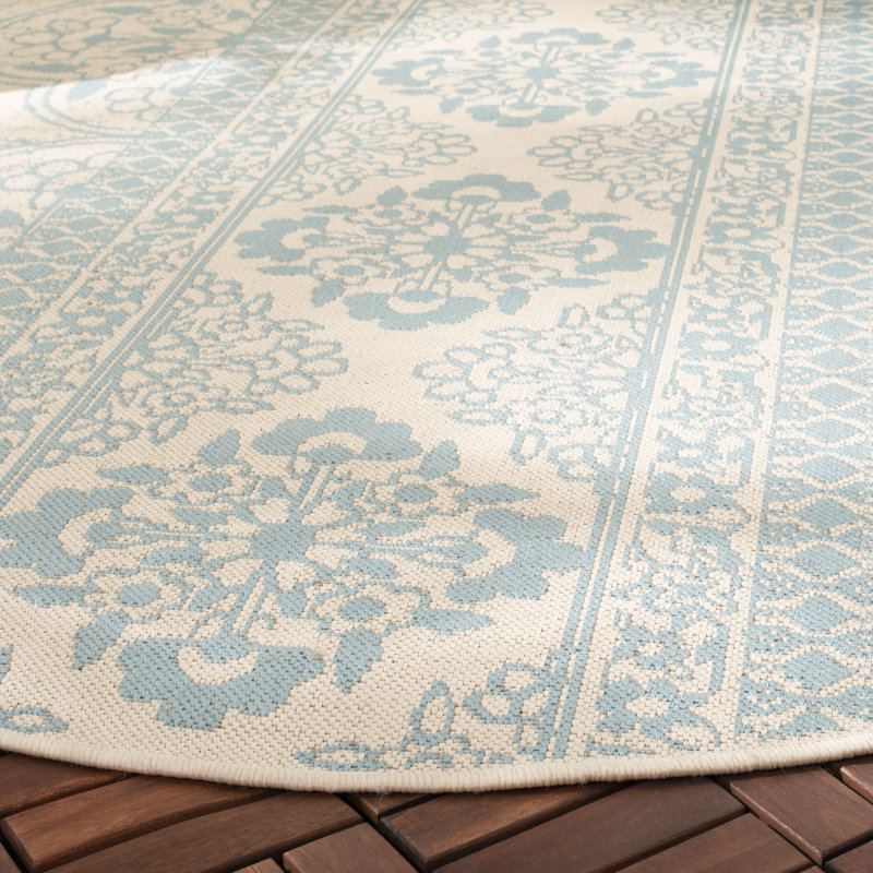 Kipp Paisley Hand Woven Indoor / Outdoor Area Rug, Rectangle 122 x 183 cm