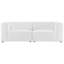 Causeuse modulaire en cuir 2 pièces Mingle-1711764956