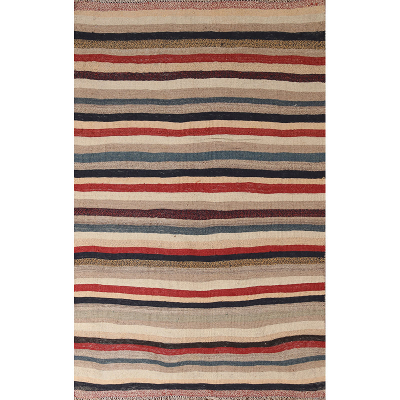 Striped Kilim   Rug 4x6