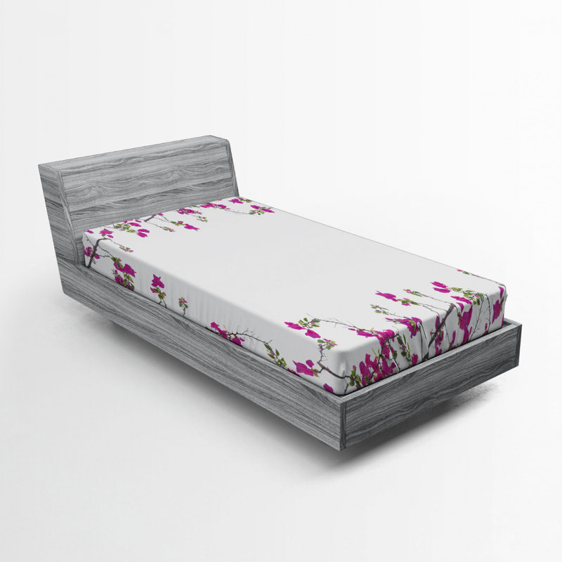 Microfiber Fitted Sheet, Twin Fitted Sheet