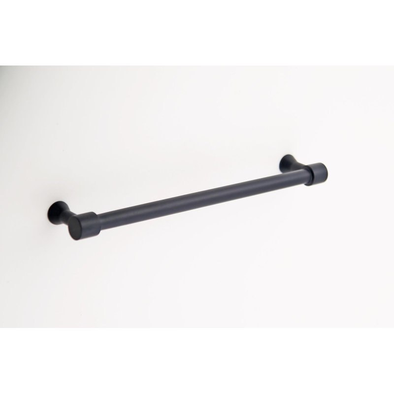 Madelyn Carter Liberty Solid Brass Drawer Pull, Matte Black, 8"