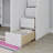 Brodie Kids 8 Drawer Solid Wood Loft Bed with Shelves-61057005-123247101