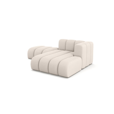 2 Seater Velvet Sofa & Chaise