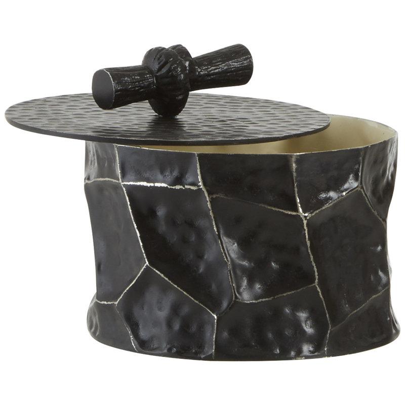 Anyelo Handmade Metal Decorative Box, 11cm H x 12cm W x 12cm D