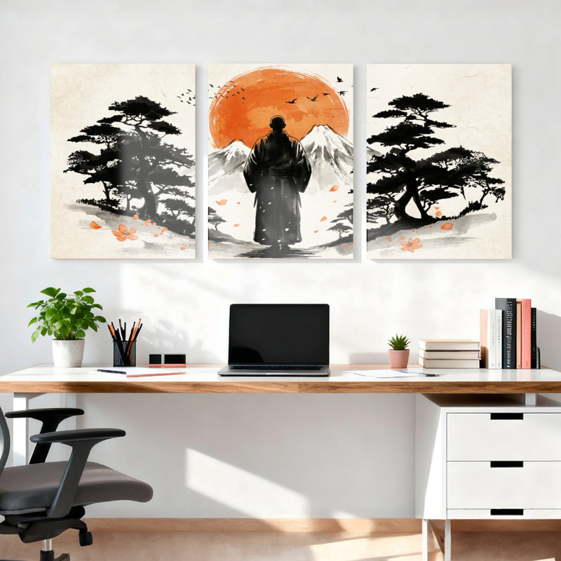 Moine japonais zen, 2436