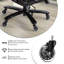 Fauteuil de bureau 500Lbs