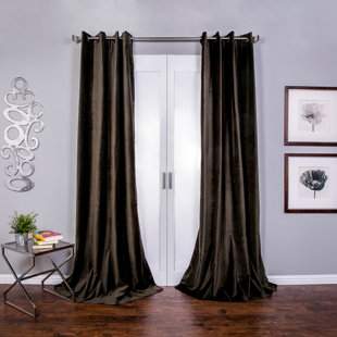 Cotton Semi Sheer Curtain Single Panel