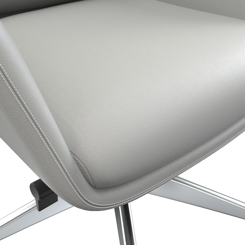 Fauteuil de bureau Adelmar, Blanc