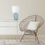 Larimar Metal Table Lamp