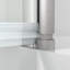 Porte de baignoire en verre trempé sans cadre avec revêtement facile à nettoyer et porte pivotante l 35 po x H 55 po-92279347
