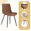 Ensemble de table de salle à manger extensible avec rangement, ensemble de salle à manger en bois pour 4 à 8 personnes avec chaises rembourrées, ensemble de table de cuisine compacte pour la salle à manger-131083000-131083001-131083004